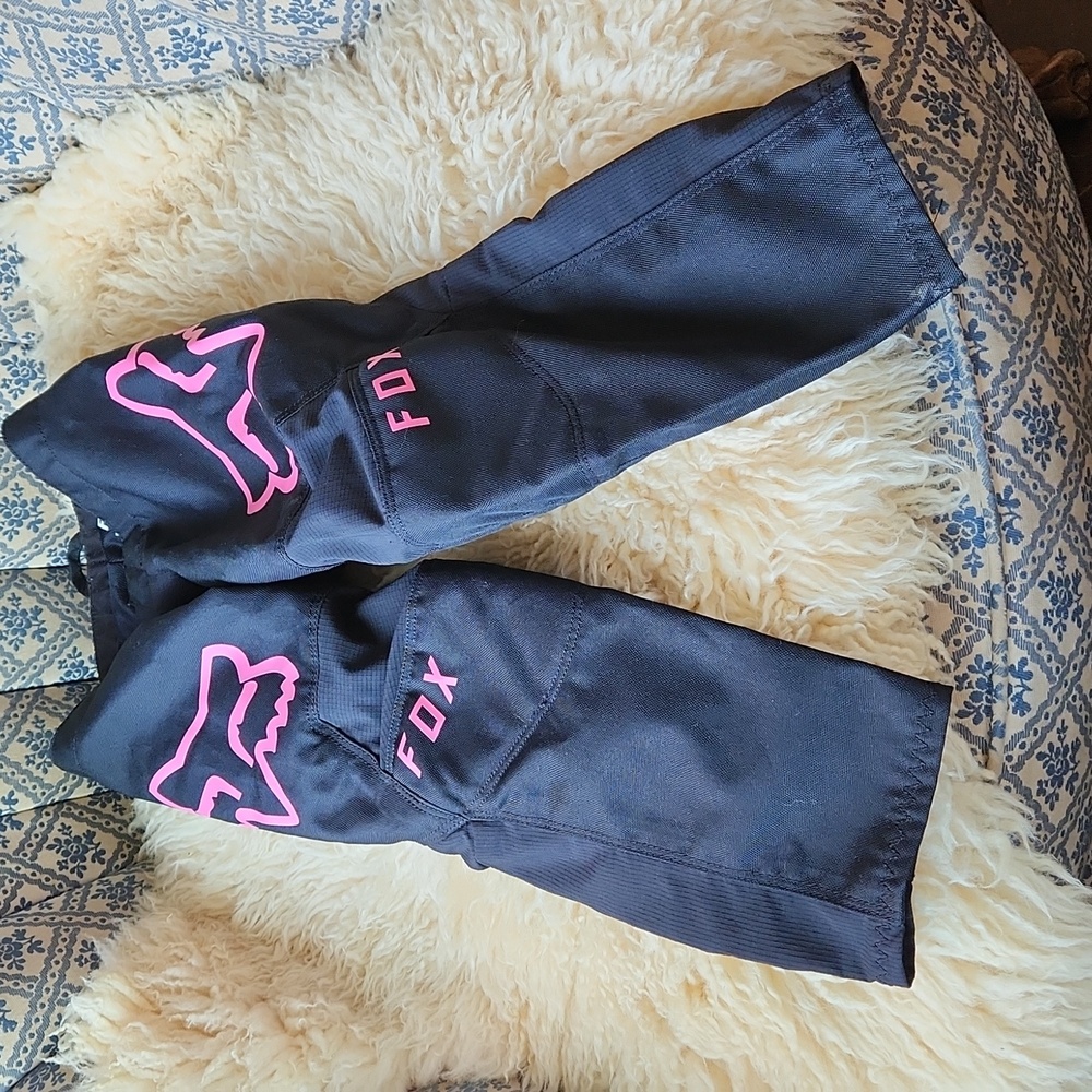 Fox Kids Casual Bottoms - Black and Pink